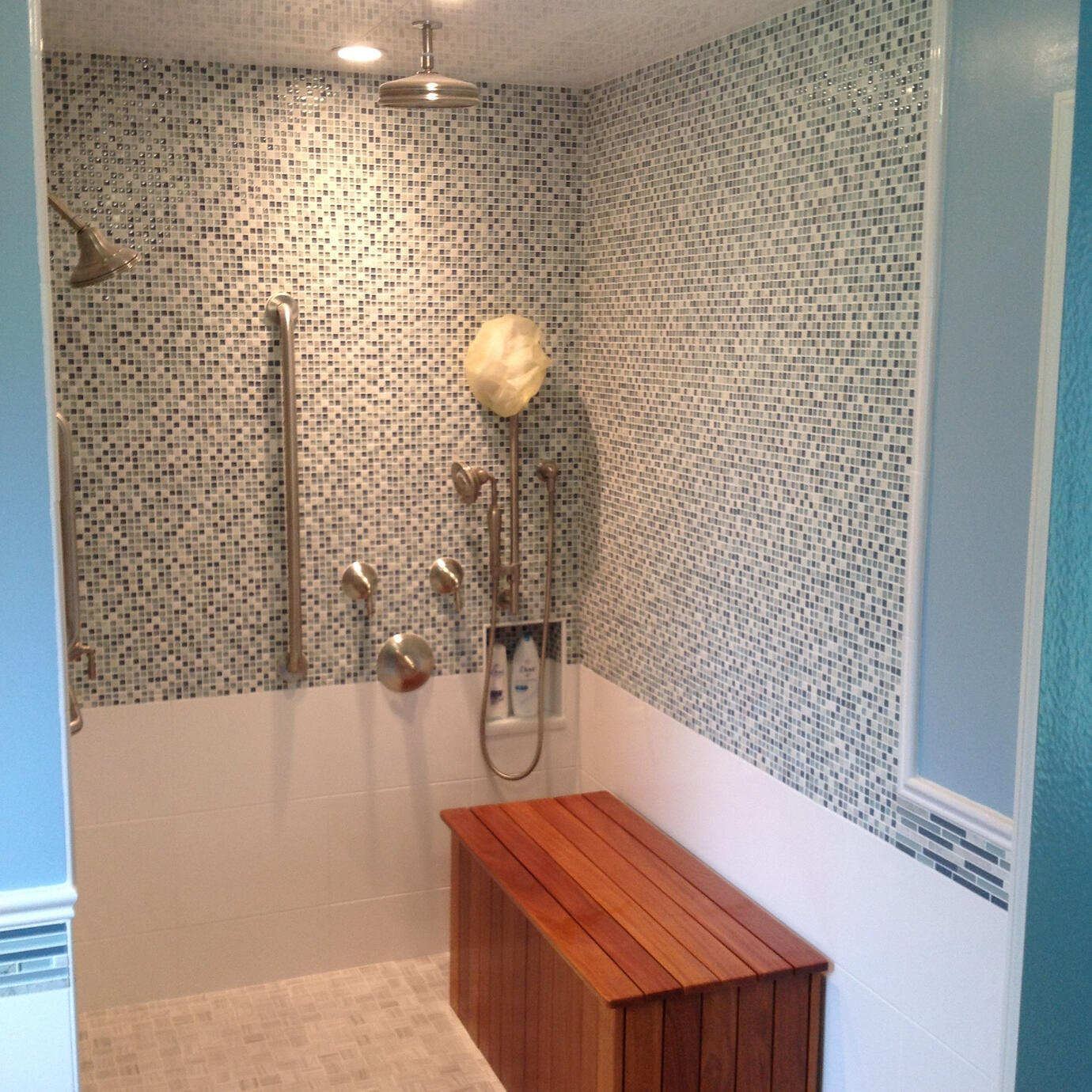 Mosaic Glass Shower Tile